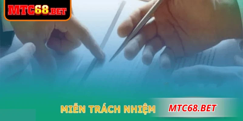 Những trường hợp nhà cái được phép từ chối chịu trách nhiệm